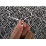 Hexagonal Wire Cage Stone Retaining Walls , Stone Filled Metal Box Cages for sale