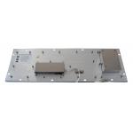 Vandal Proof SS Industrial Keyboard With Trackball , flat key keyboard with 69 Key