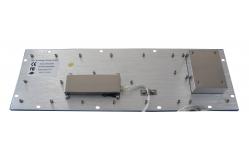 China Vandal Proof SS Industrial Keyboard With Trackball , flat key keyboard with 69 Key supplier