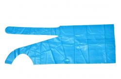 China Non Toxic Smooth Surface Thickness 0.08mm Disposable PE Apron supplier