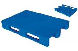 China Flat Surface Nestable Plastic Pallets 4 Way Plastic Shipping Pallets supplier