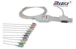 China Mindray/Edan EKG Cable With 10/12 Leadwires Fixed Pinch IEC supplier