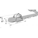 Drop Stitch Grey Leisure 6m Inflatable Floating Island