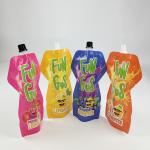 Customized Stand Up Packaging Bags Yogurt Milk Juice Baby Food Spout Pouch for sale