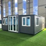 Expandable Container House Steel Frame and Insulated Wall Panels Easy Fast Assembly and Transport for sale
