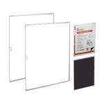 Warehouse Magnetic Document Holder Acrylic File Folder Holder SGS for sale