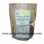 Gravure Printing Stand Up Zipper Top Aluminum Foil Bag for sale