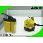 10.4Ah 25000lux Underground Cap Lamps 348Lum With SOS