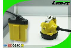 China 10.4Ah 25000lux Underground Cap Lamps 348Lum With SOS supplier