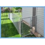 Vinyl White 6'h/8'w Garden Privacy Chain Link PVC Fence for sale