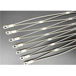 304 Zoo Stainless Steel Ferrule Rope Mesh Fencing Protecting Animals for sale