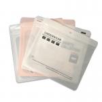 ASP PE Zipper Storage Bags , 12pcs Frosted T Shirt Packaging Pouch for sale