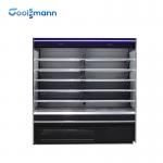 Open Vertical Showcase Freezer Supermarket Display Merchandiser Refrigerator for sale