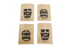 China Food Packaging Stand Up Zipper Pouch Recycled Plastic Bag  For Nuts supplier