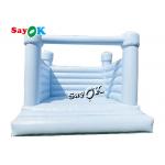 Macaron Color Air Inflatable Wedding Bounce Castle For Adults Party for sale