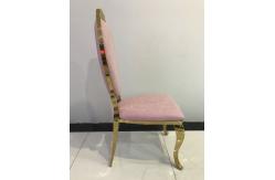 China 49cm 116cm 150KG Stainless Steel Dining Room Chairs supplier