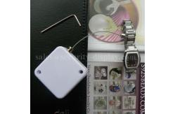 China Square Shaped Anti Theft Retractable Tethers With Loop Cable End supplier