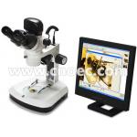 7x - 46x Zoom Stereo Digital Optical Microscope Reflected Light Microscopes A32.2601 for sale