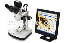 China 7x - 46x Zoom Stereo Digital Optical Microscope Reflected Light Microscopes A32.2601 supplier