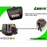 Underground Safety Miners Cap Lamps Cordless , PC Hard Hat Led Lights GL4.5 for sale