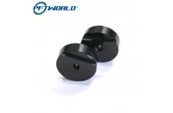 China Custom Turned Aluminum Precision Black Anodized CNC Machining supplier