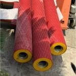 Ethylene Propylene Diene Monomer Coated Rubber Roller For Metallurgical Industry for sale