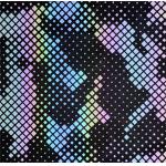 Colorful Irregular Block Camouflage 50D Mechanical Bullet Fabric