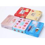 Medium Rectangular Candy Sweet Mooncake Cookie Tin Cans for sale