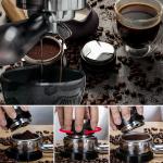 53mm 57mm 57.35 58.5mm Automatic Coffee Distributor Tamper Tool for sale