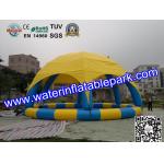 PVC Flexible Kids Cool  Inflatable Pool Toys With Tent Cover
