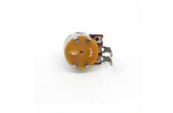 China 25ohm B100k Potentiometer Dual 0.5A Continuous Rotary Switch supplier