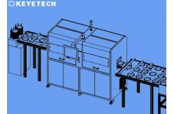 China Paper Round Plate Visual Inspection System Surface Defects Detector supplier