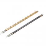 Twin Tube Medium Wave Golden Carbon Fiber Infrared Heating Lamp 4000W for sale