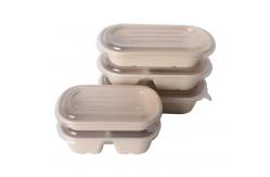 China Disposable Tableware Sugarcane Pulp Bamboo Pulp Bowl 100% Degradable supplier