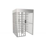 SS316 Access Control Turnstile Gate Single Passage DC24V Direction Indicator