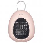 FCC Mini Electric Fan Heater 220V ABS 500W Bedroom Mini Portable Heater for sale