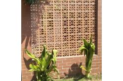 China Terracotta Ventilation Clay Decorative Breeze Block Free Sample supplier