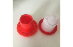 China White PP Poultry Feeder And Drinker Automatic Chicken Drinkers And Feeders supplier