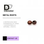 Small Hat Decorative Brass Rivets Individualized Clothing & Accessories Buttons for sale