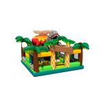 Dinosaur Inflatable Fun Park Kids Playground Commercial Bouncer Jumping Castle With Slide for sale