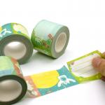 UV Resistant Adhesive Rainbow Washi Tape For Gift Box Packing for sale
