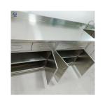 Acid Resistant Biology Laboratory Furniture , W750mm Stainless Lab Work Benches for sale