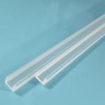 18+1 Rectangular Groove Fused Quartz Substrate 120x5x3.5mm Optical Component Carrier