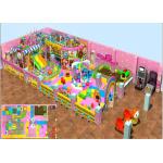 Kids Indoor Soft Blow Up Playground With Candy Theme 3 Years Warranty for sale