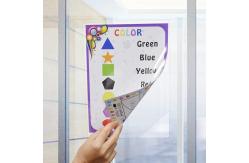 China Reusable Transparent PVC Wall Document Holder A4 Horizontal Vertical supplier