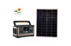 China 500W Portable Solar Power Station Kits With On Board Charging Micro Inverter supplier
