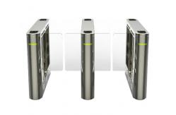 China IR Sensor IP44 40W Acrylic Swing Barrier Turnstile Fast Pass Speed BLDC supplier