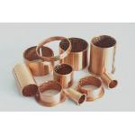 Straight / Flanged Wrapped Bronze Bushings CuSn8P CuSn6.5P Bronze Material for sale