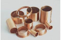 China Bronze Self Lubricating Bearing For Building Machinery High Density Good Load Capacity supplier