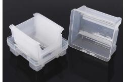 China 8inch 2inch 4inch 6inch Wafer Carrier Container Cassette Box For Shipment 25pcs supplier